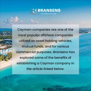 Benefits of Incorporating a Cayman Company