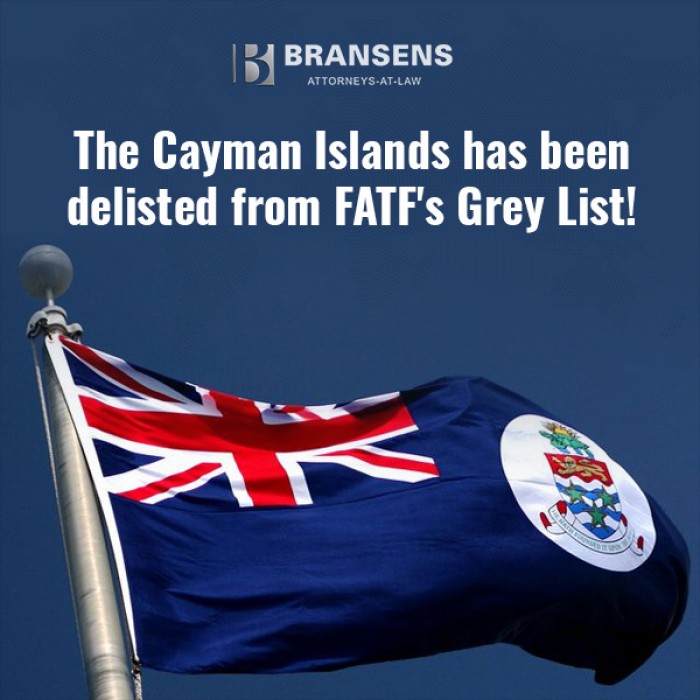 The Cayman Islands Completes 4th Round of FATF Review - Removed from Grey List